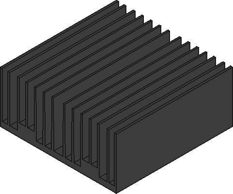 Heatsink model