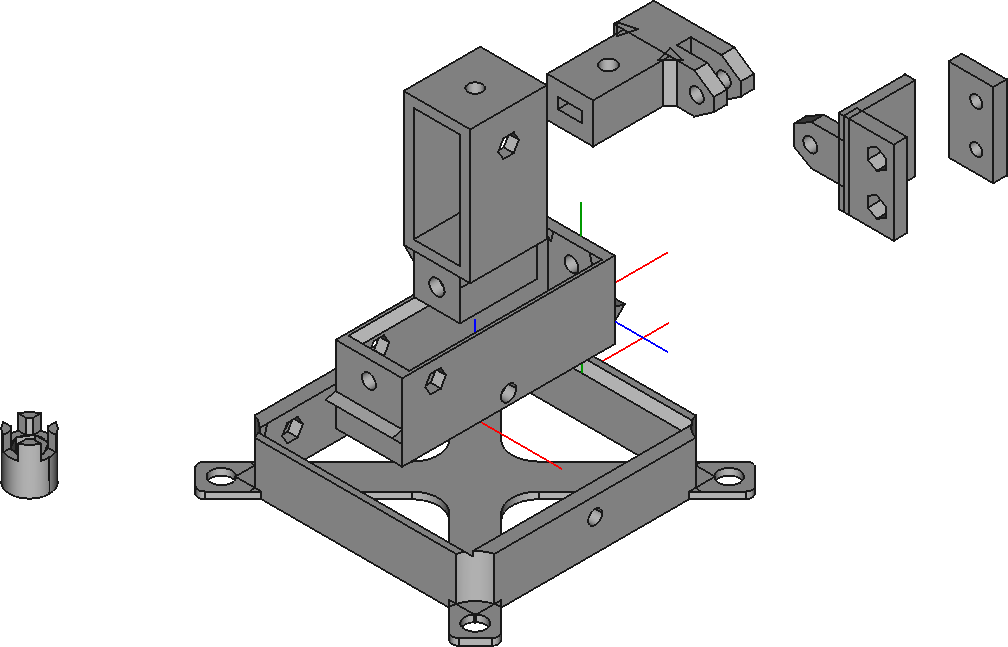 Explosion model of the Manipulator