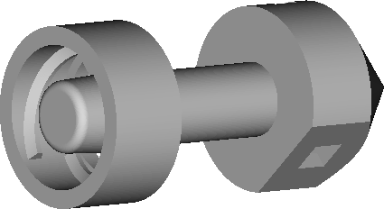 Adapter between Luer-mounts and robot holder