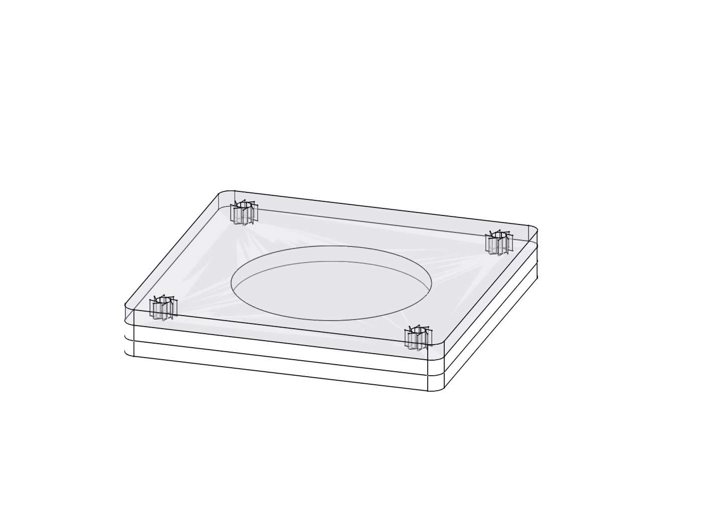 Magnetic Arena top view