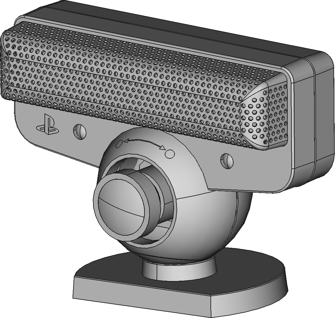 Model of the PS3 Eye camera