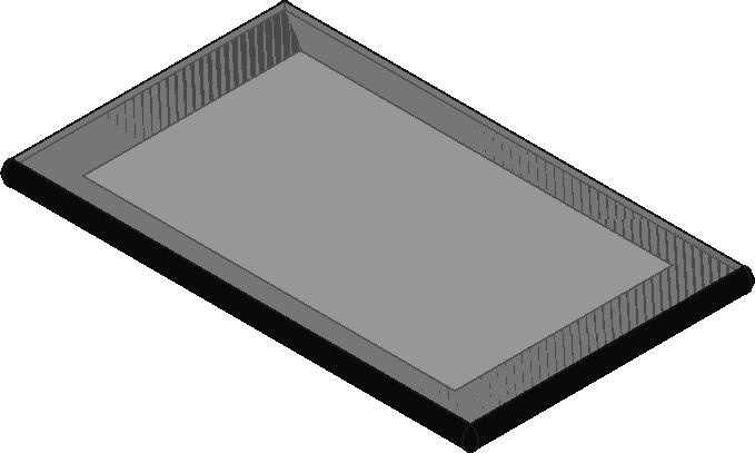 Model of a 7" tablet