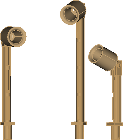 Set of lamps