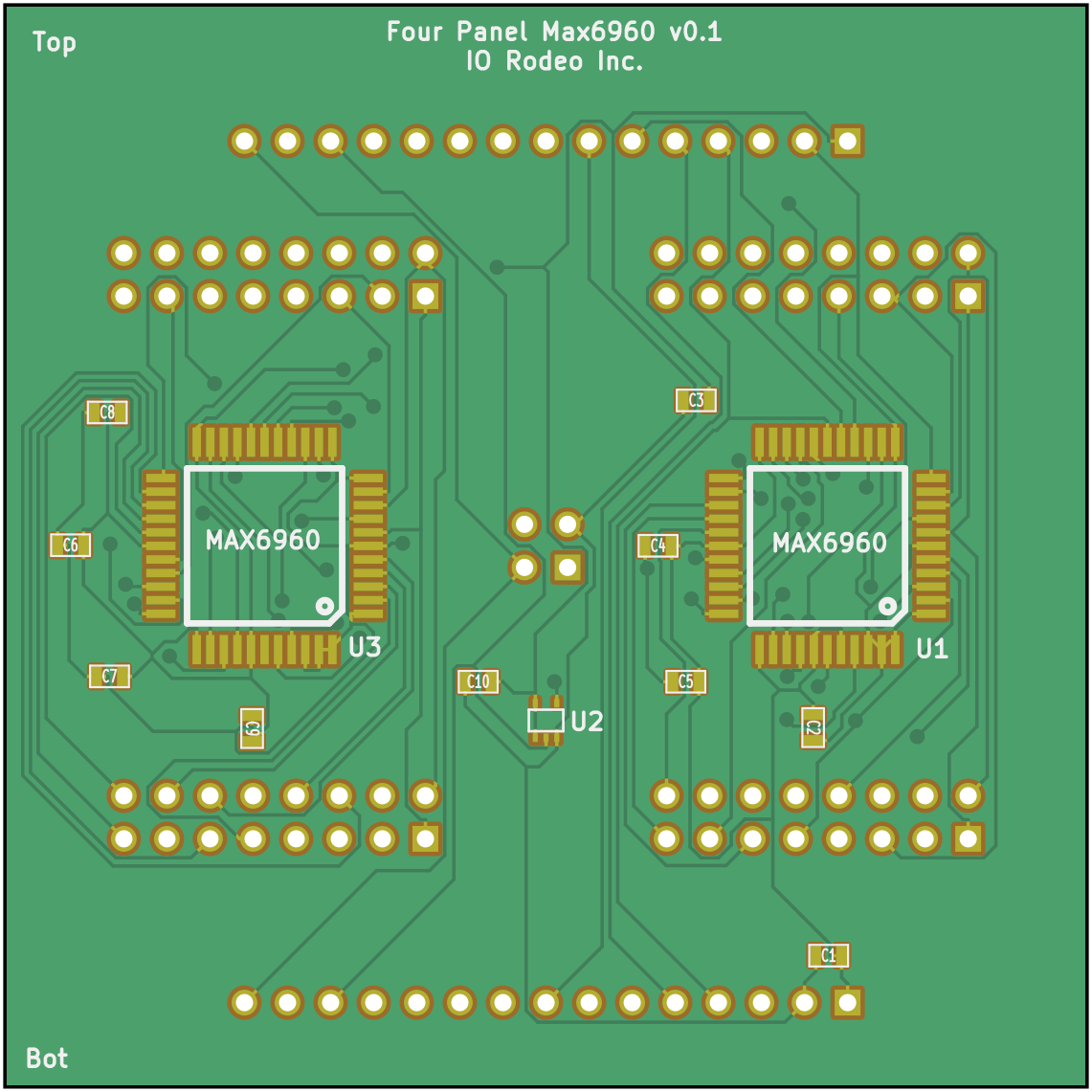 Rendering of the 64mm driver version 0.1 using a MAX6960